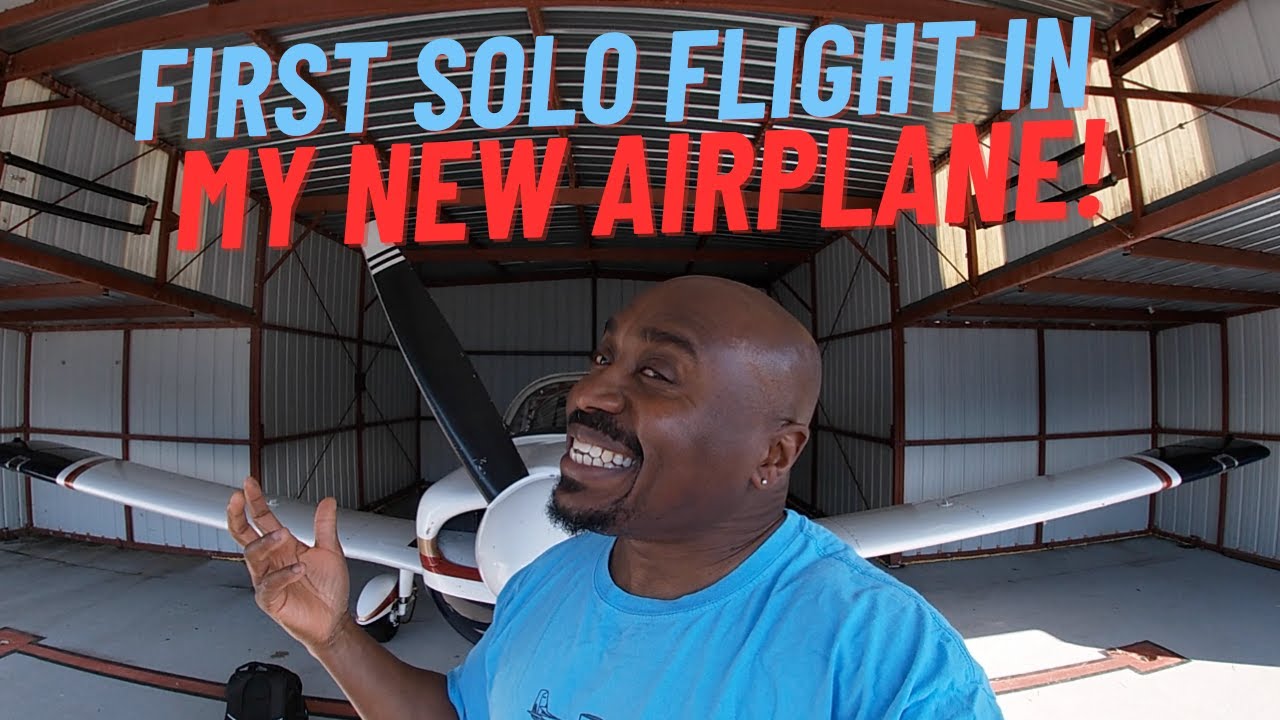 First Solo Flight in my New Airplane!