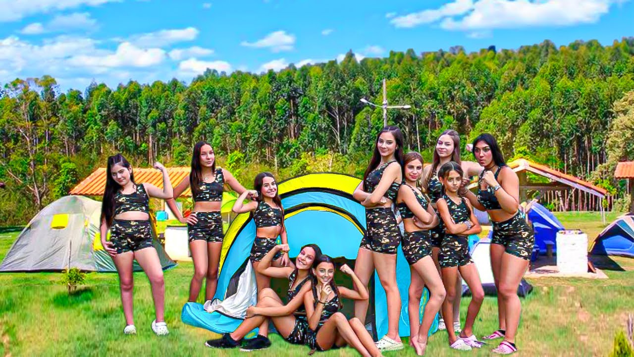 FOMOS ACAMPAR  COM A TROPA DA TEThe