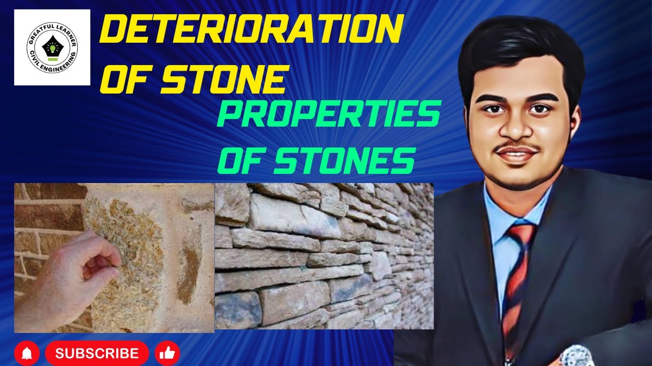 Stones || Deterioration of Stones || #buildingmaterials #civilengineering #stones #learning #civil