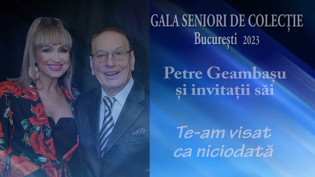 Petre Geambașu  & Simona Dichiseanu  - TE AM VISAT  CA NICIODATĂ  - (Cover by BZN)