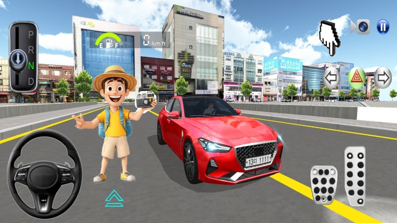 I drove my new car for the first time and it felt easy -3D driving class- Android gameplay 2025 