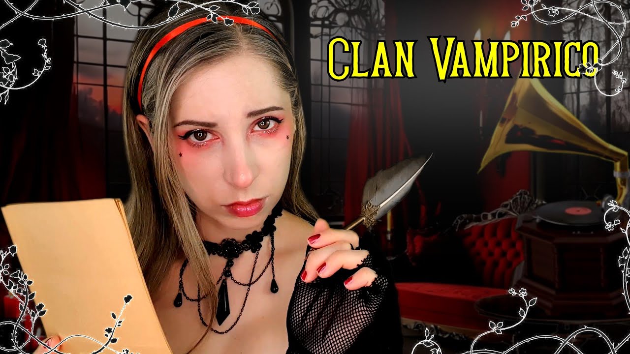 ASMR Gótico | Entrevista con la Vampira | Clan Vampírico | Roleplay Oscuro | SusurrosdelSurr