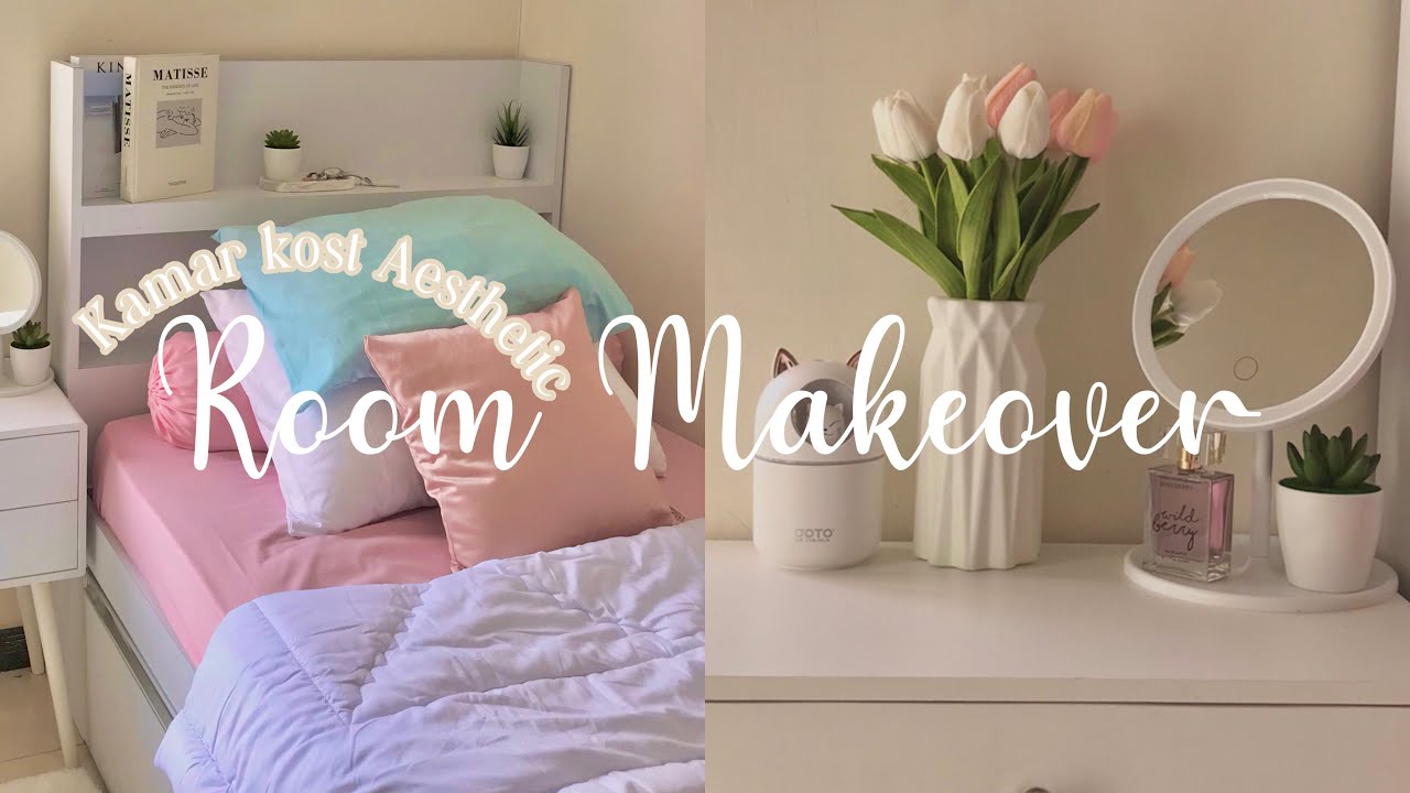 Room Makover Kamar Kost 3x2 meter |Korean room, Low budget, Aesthetic