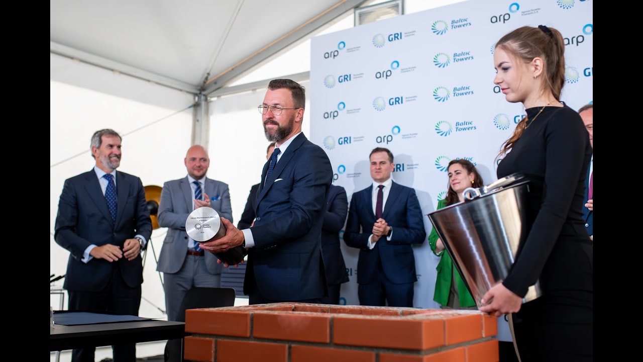 Ceremonia Wmurowania Kamienia Węgielnego Baltic Towers