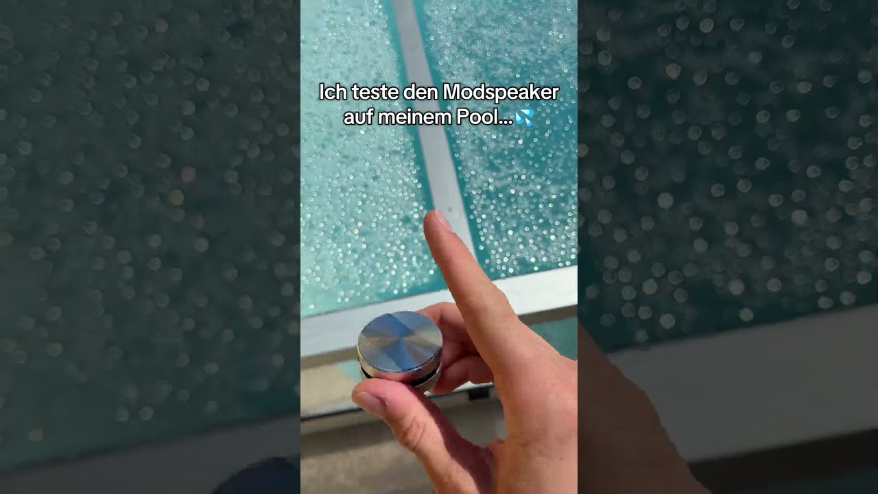 Get yours now!🔗in bio #bluetoothspeaker #pool #modspeaker #music #fyp