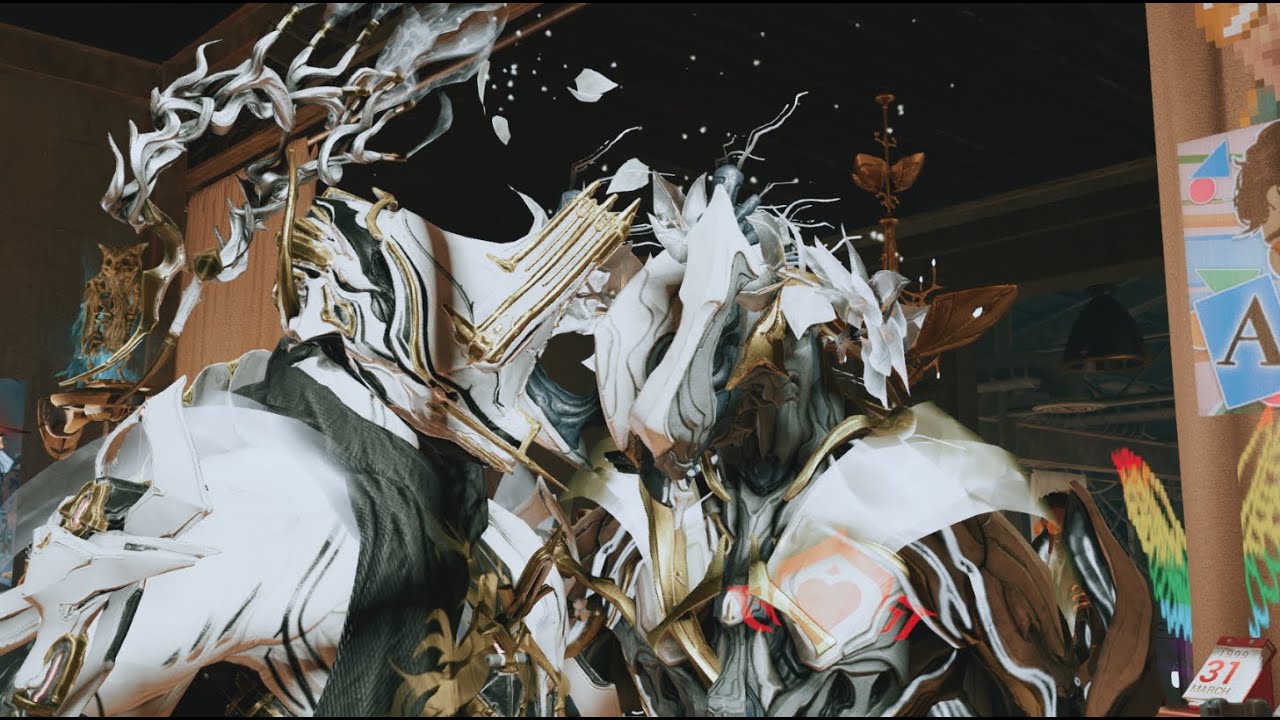 MaxxTrapp and MaxScarf wedding - Entrati Born Dojo - Warframe