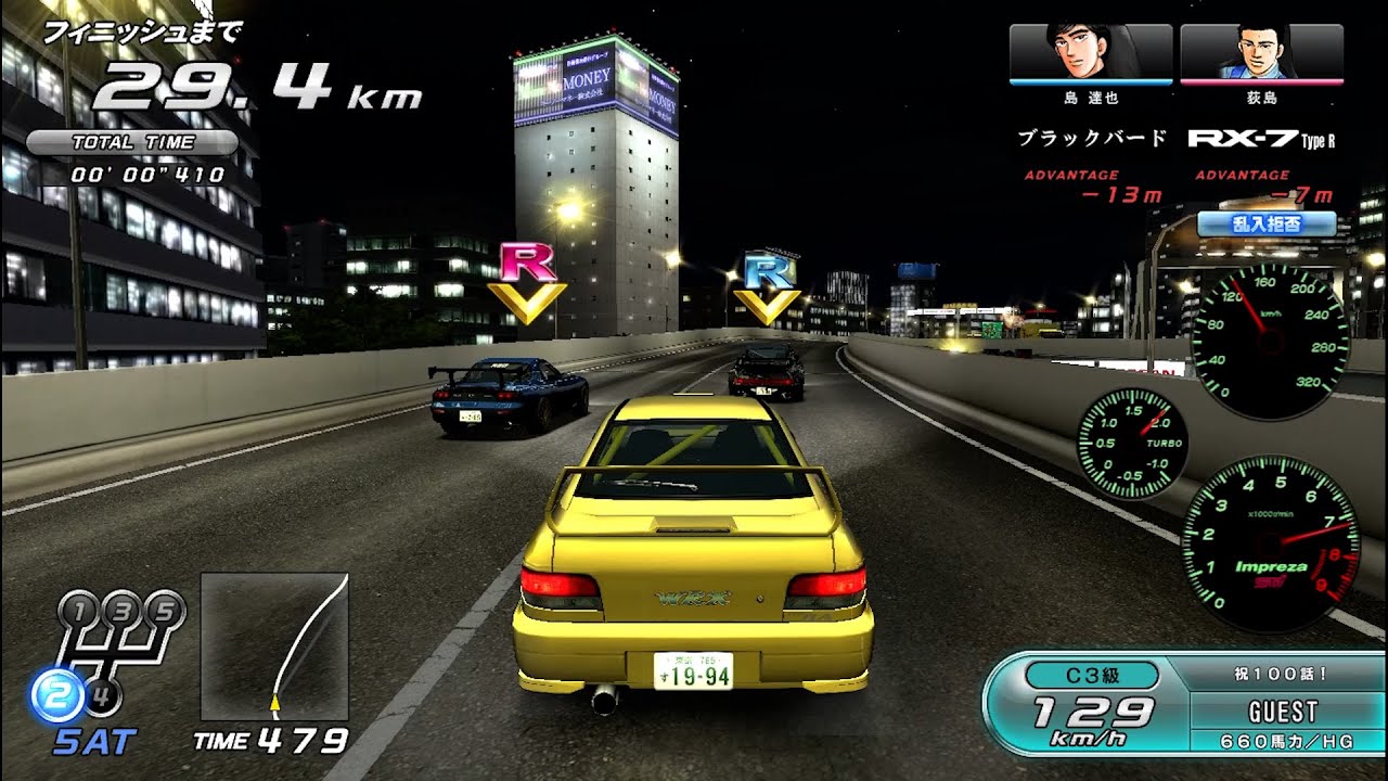 Wangan Midnight Maximum Tune 6 (Namco 2018) - Playthrough part 20 (Stages 96-100)