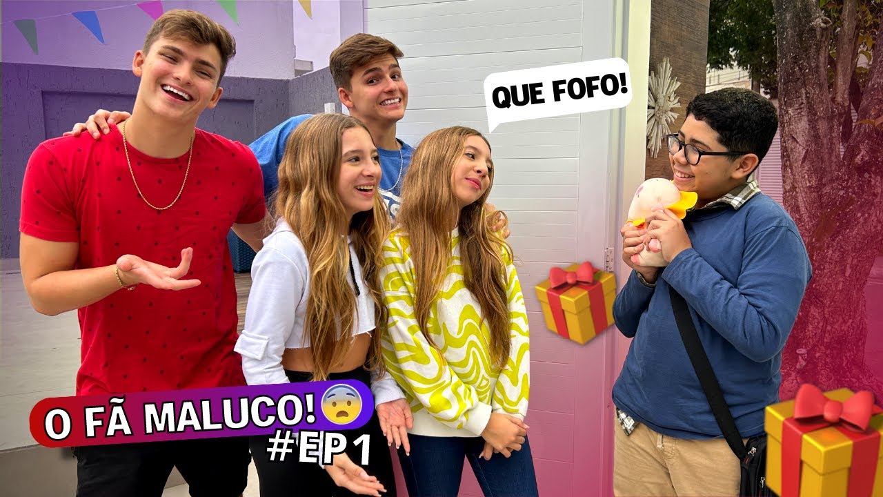 O FÃ MALUCO APARECEU COM UM PRESENTE!!? #EP01