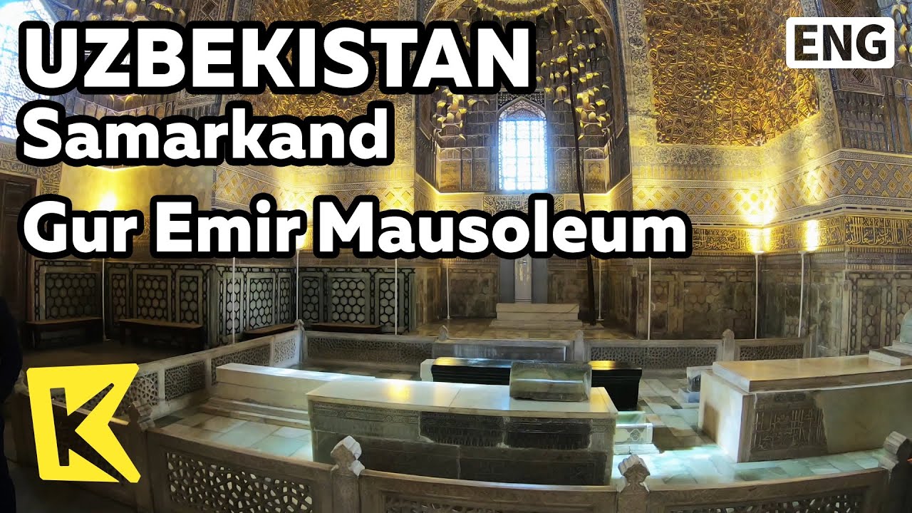 【K】Uzbekistan Travel-Samarkand[우즈베키스탄 여행-사마르칸트]티무르 묘지/Gur Emir Mausoleum/Amir Timur/Tomb of ruler