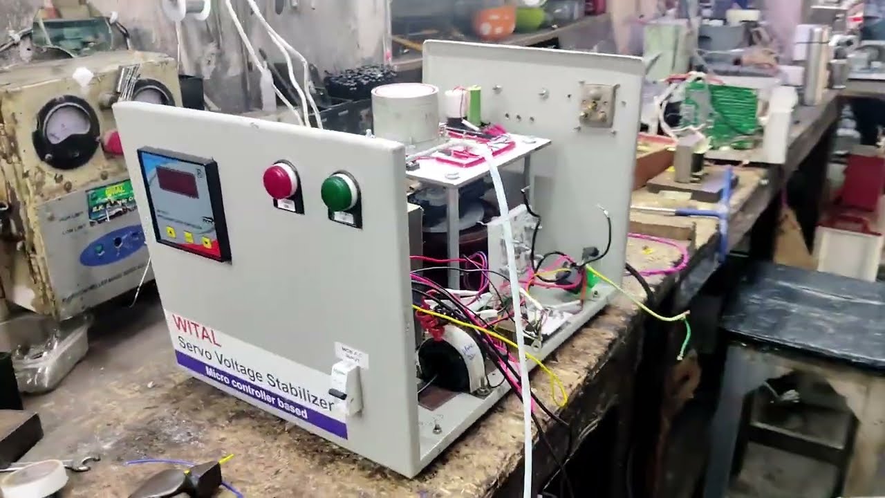 6 k.watt servo automatic voltage stabilizer 220 volt new 