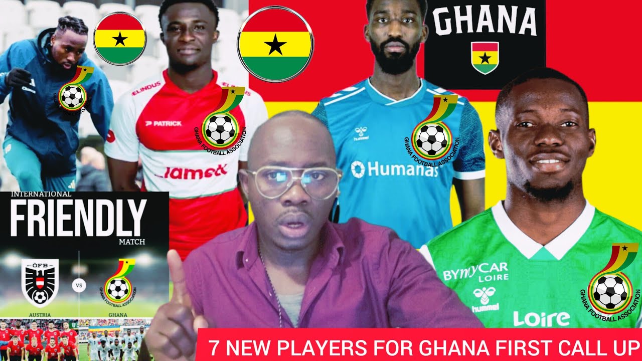 7 NEW PLAYERS TO GET THEIR FIRST GHANA BLACK STARS CALL UP WOW 🇬🇭🥰🤗💪💪