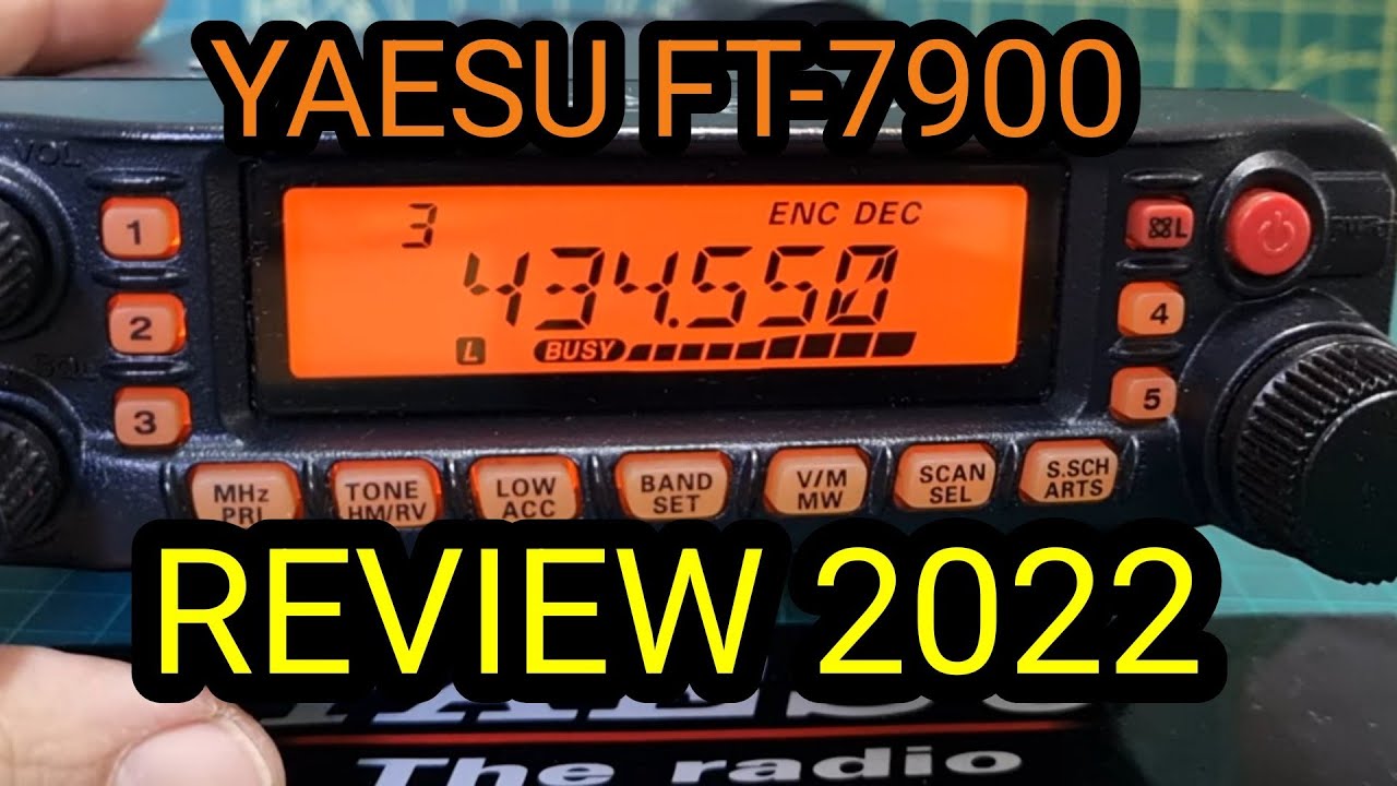 ОБЗОР YAESU FT-7900 2022