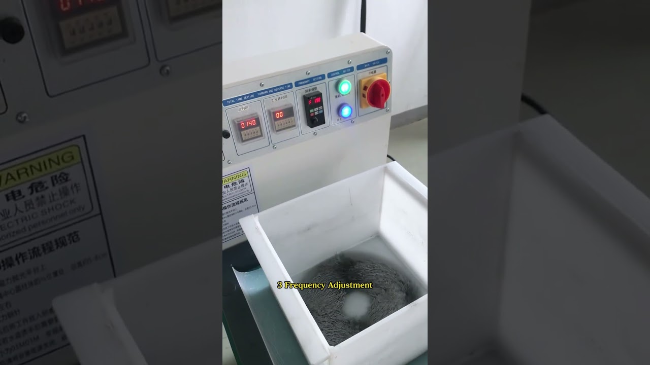 Magnetic Polishing Machine GG8620 Using Instructions #metal #polishingmachine #deburring  #machine
