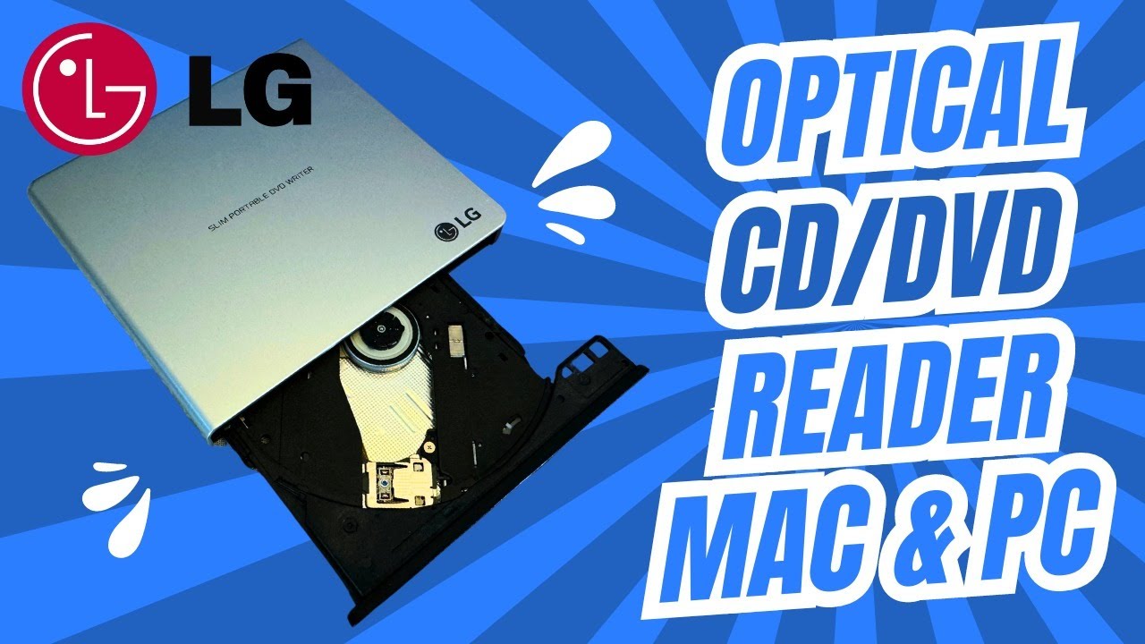 Оптический привод LG CD/DVD writer для Mac и Windows — ОБЗОР!
