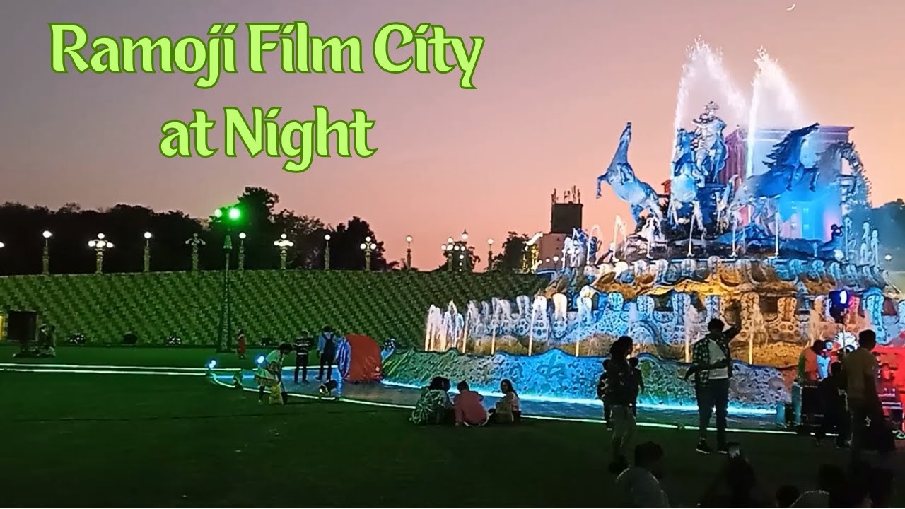 Ramoji Film City at Night | Ramoji film city night show | Ramoji film city night carnival