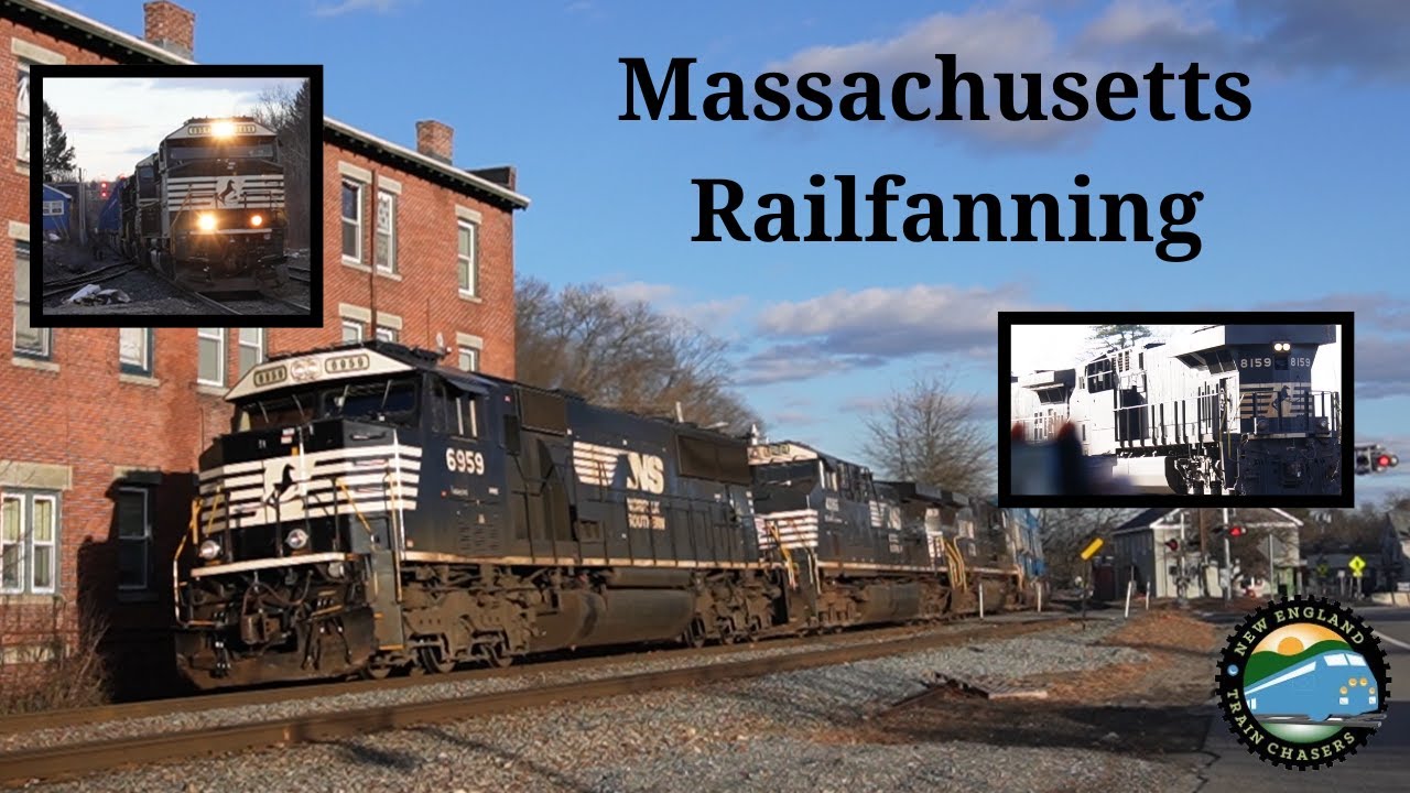 Massachussetts railfanning /w B101 Chase and EDSA + B100