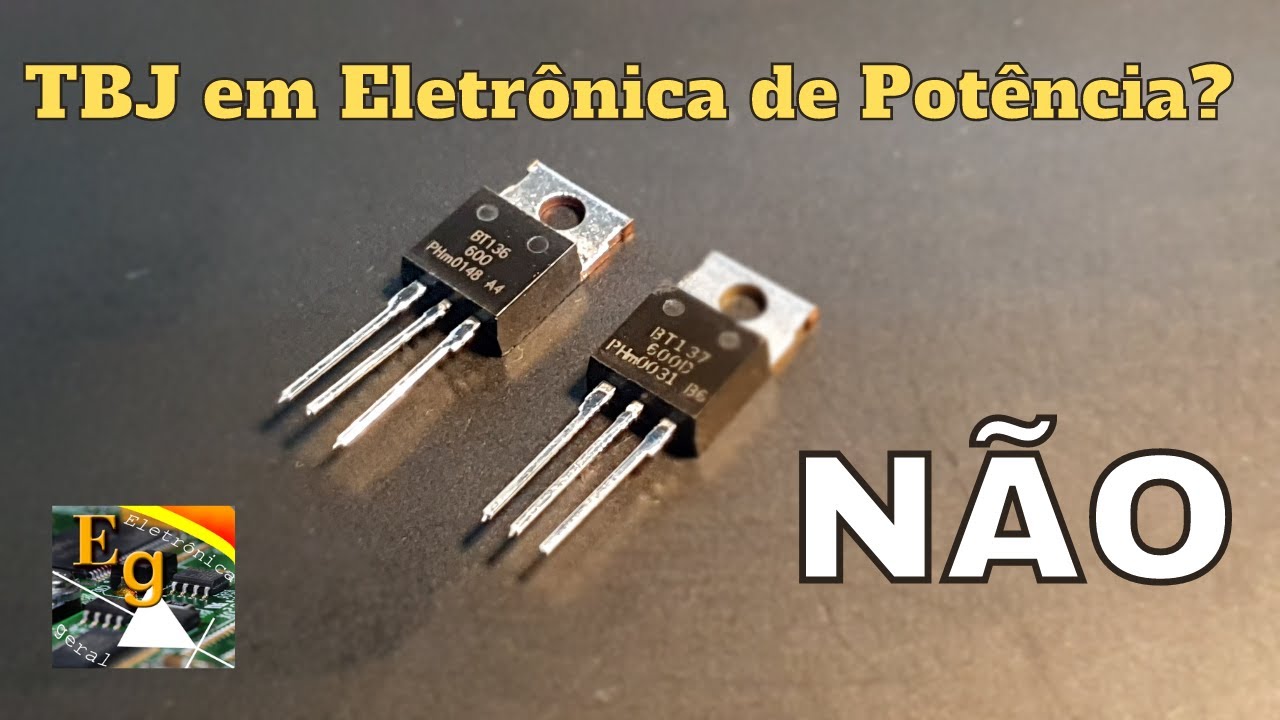 Usar TBJ em Eletrônica de Potência é uma boa ideia?