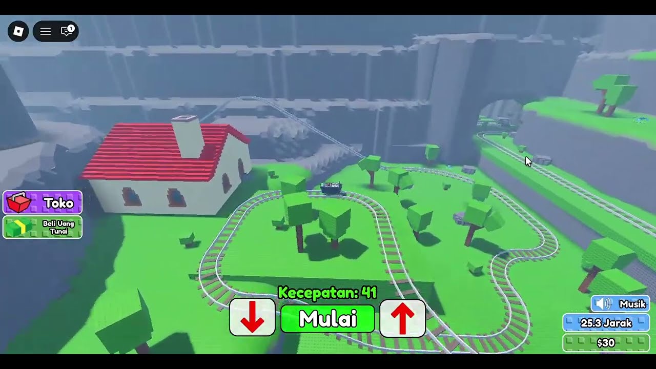 roblox menaiki kereta tapi gagal