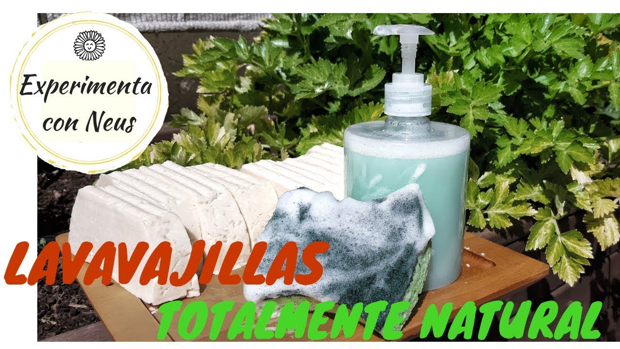 Lavavajillas o lavaplatos totalmente natural y ecológico.