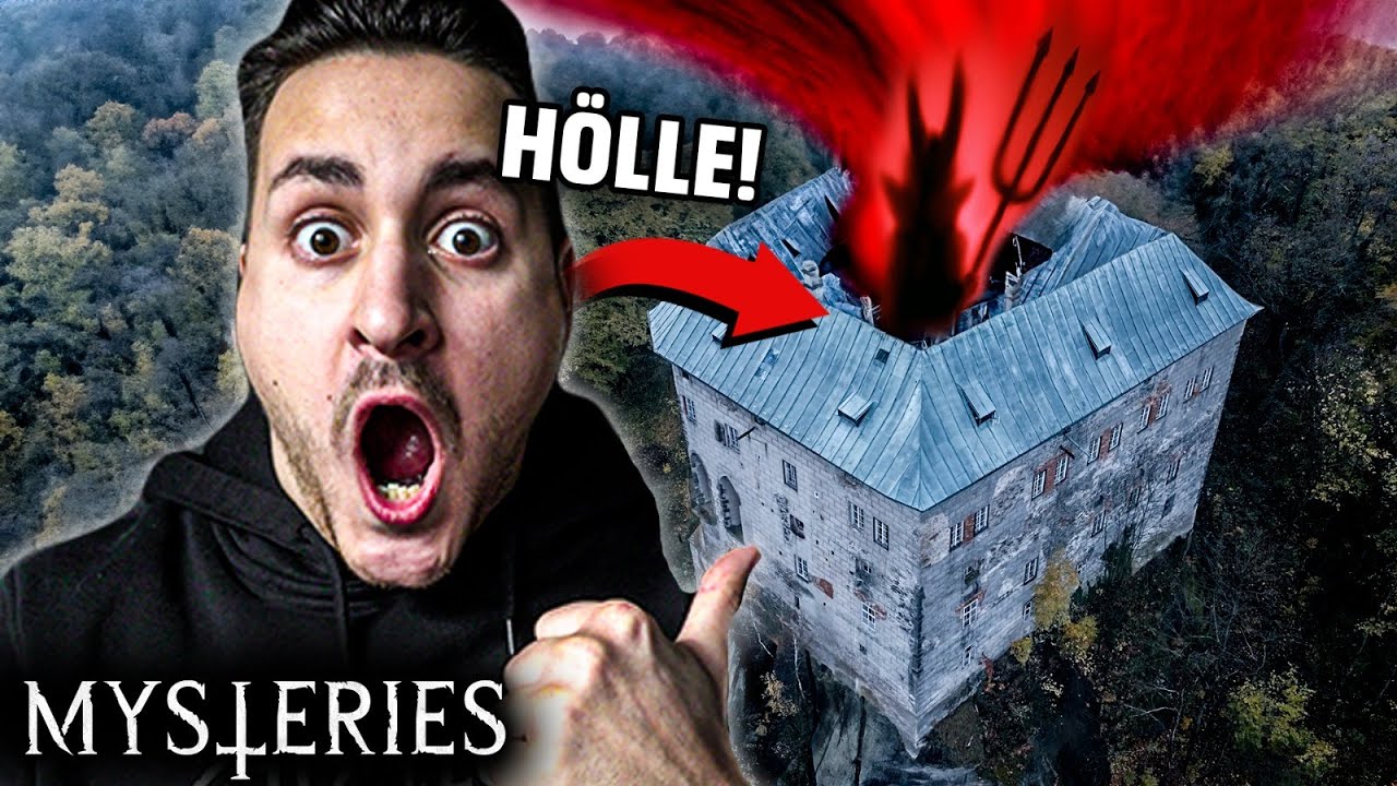 Wir verbringen EINE NACHT im GRUSELIGSTEN Ort der WELT - HOUSKA CASTLE! 👹