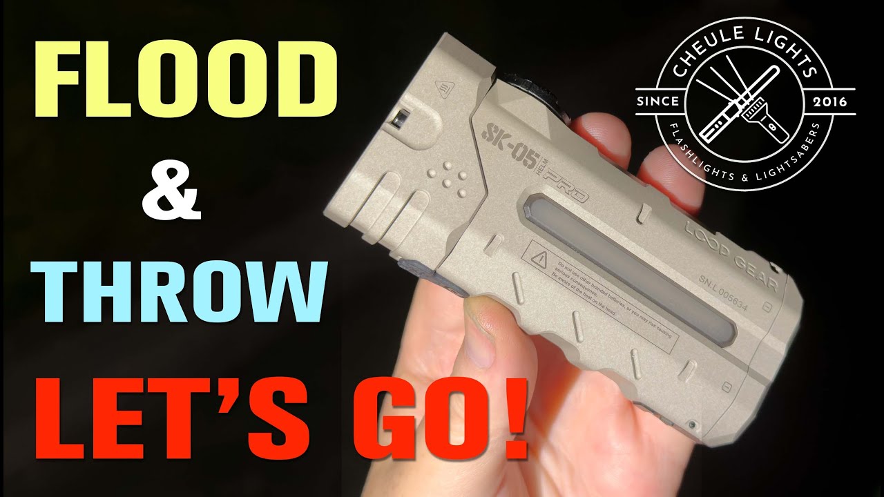 LoopGear SK-05 Pro MAO flashlight full review