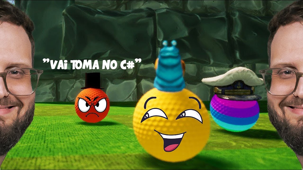 Relaxando no minigolfe com amigos ⛳(Golf It!)