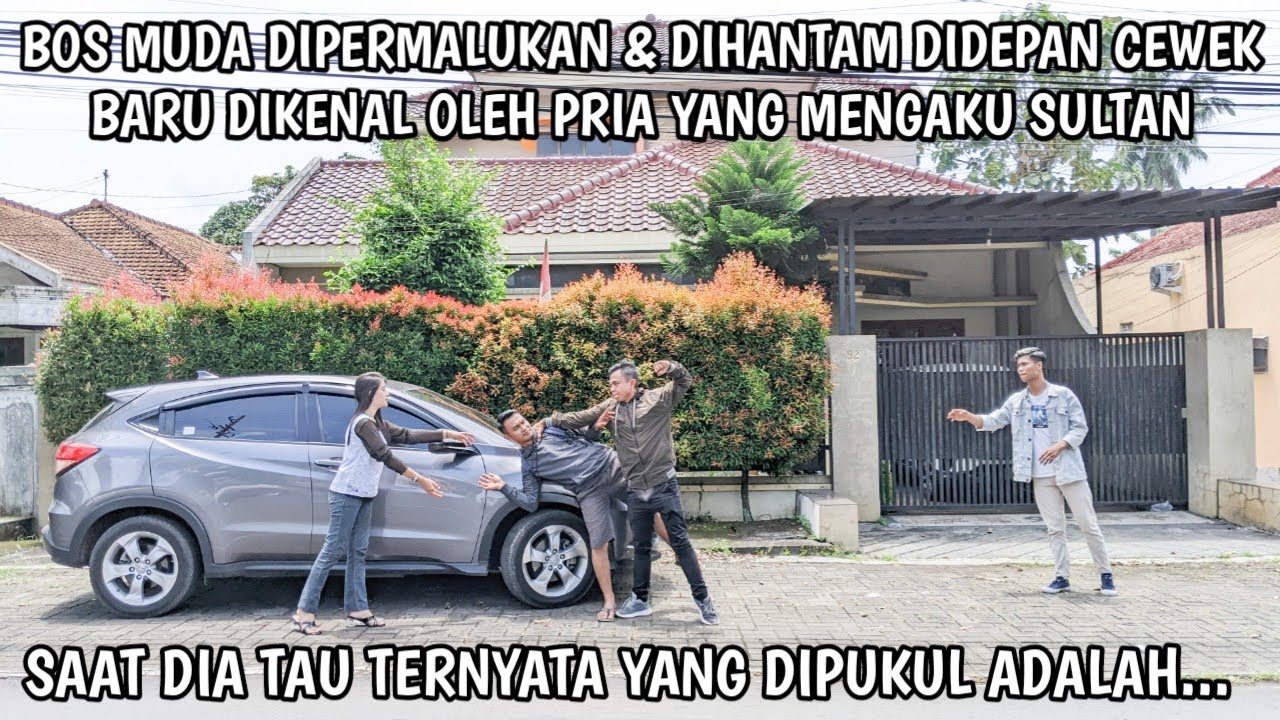 BOS MUDA DIPERMALUKAN & DIHANTAM DIDEPAN CEWEK BARU DIKENAL OLEH PRIA YANG MENGAKU SULTAN, SAAT TAU.