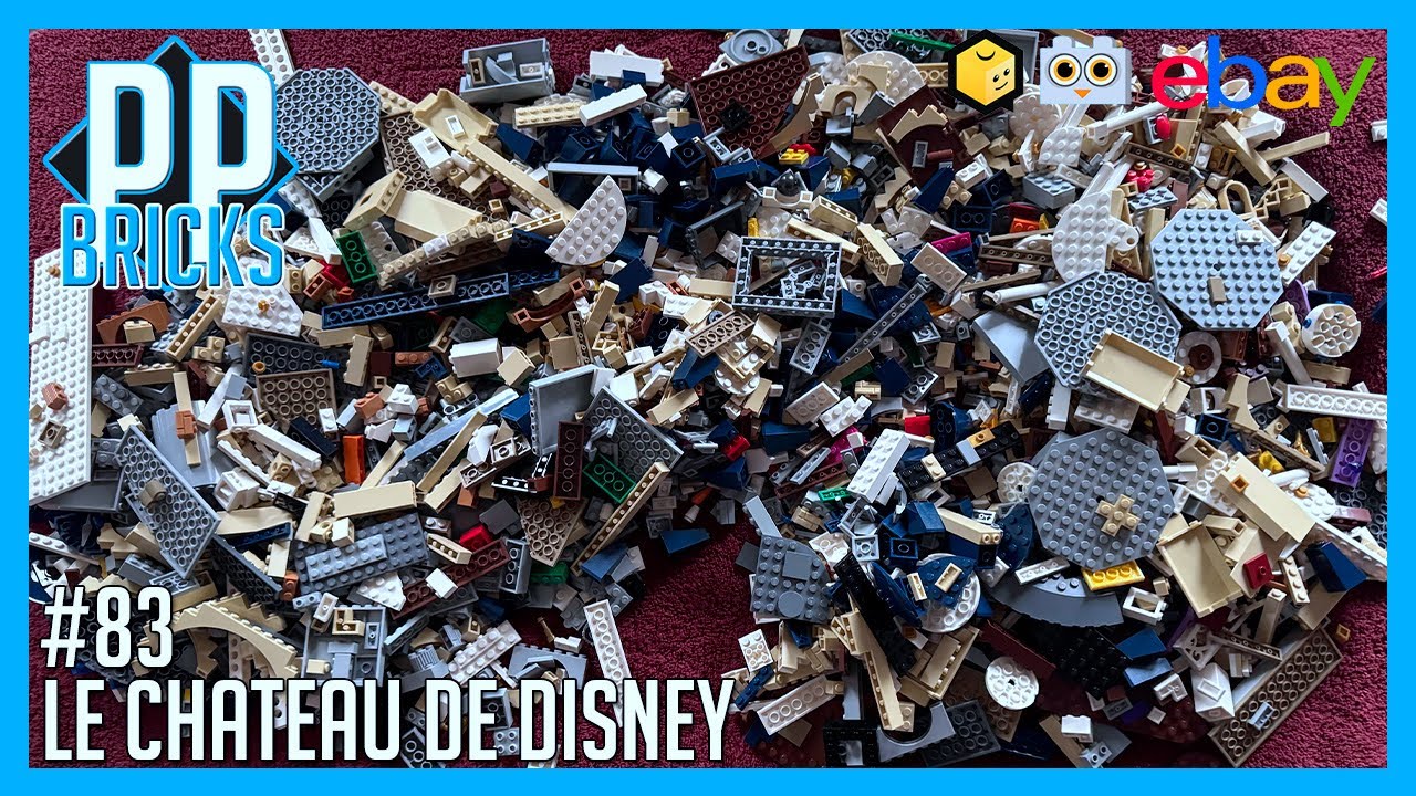 (FR) LE CHATEAU DE DISNEY  - Vendeur LEGO Bricklink/Brick Owl/Ebay - Episode #83