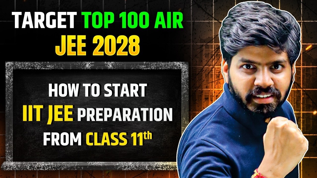 JEE 2028 : How to Start JEE Preparation in Class 11th ? Best Batch!! eSaral Brahmos 😎| Get AIR 100 🔥