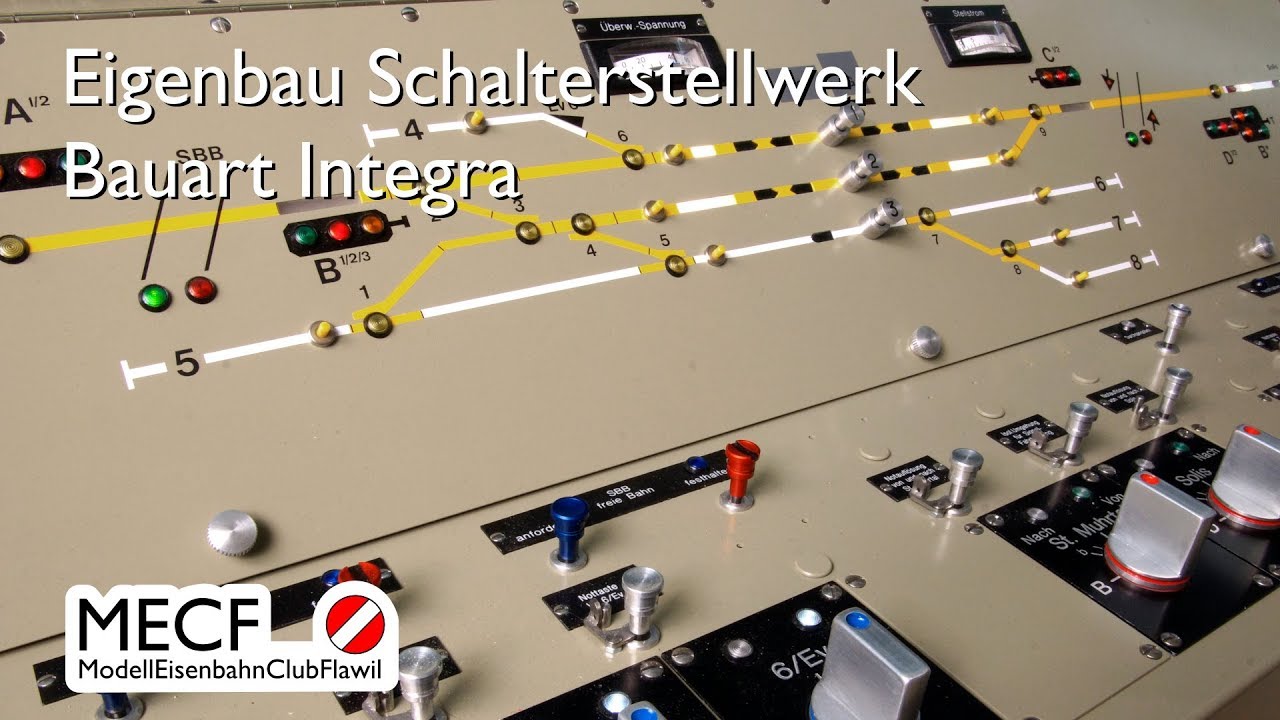 Schalterstellwerk Bauart Integra