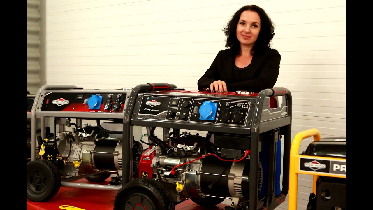 Генератор briggs & stratton 8500ea elite