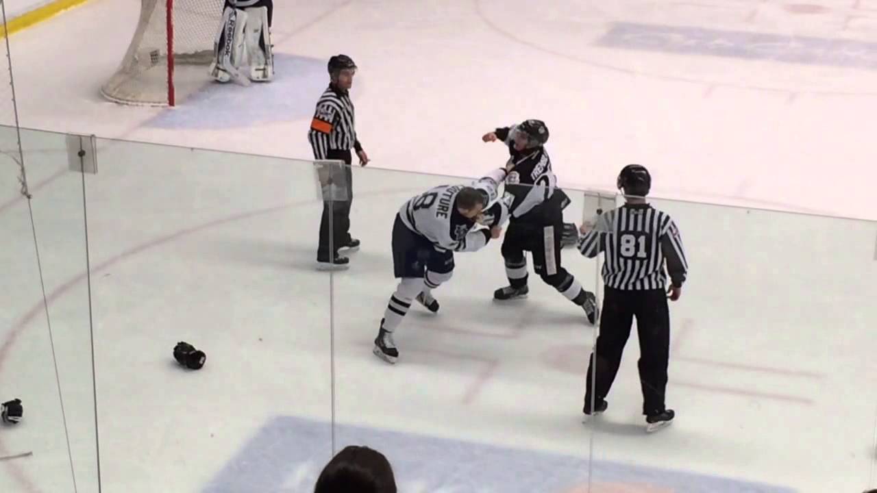 Combat entre Samuel Tremblay et William Couture