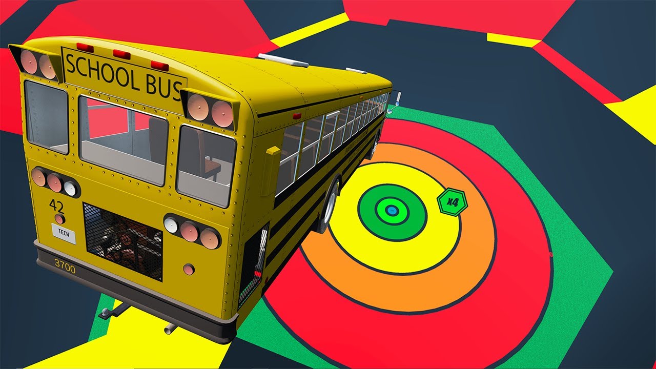 School Bus Crashes & Jumps #106 Bus vs Suspension Bridge – BeamNG.Drive
