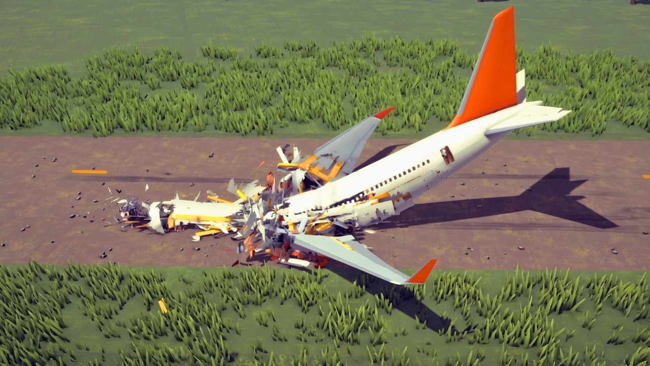 The Most Realistic Plane Crash Simulation Ever Made