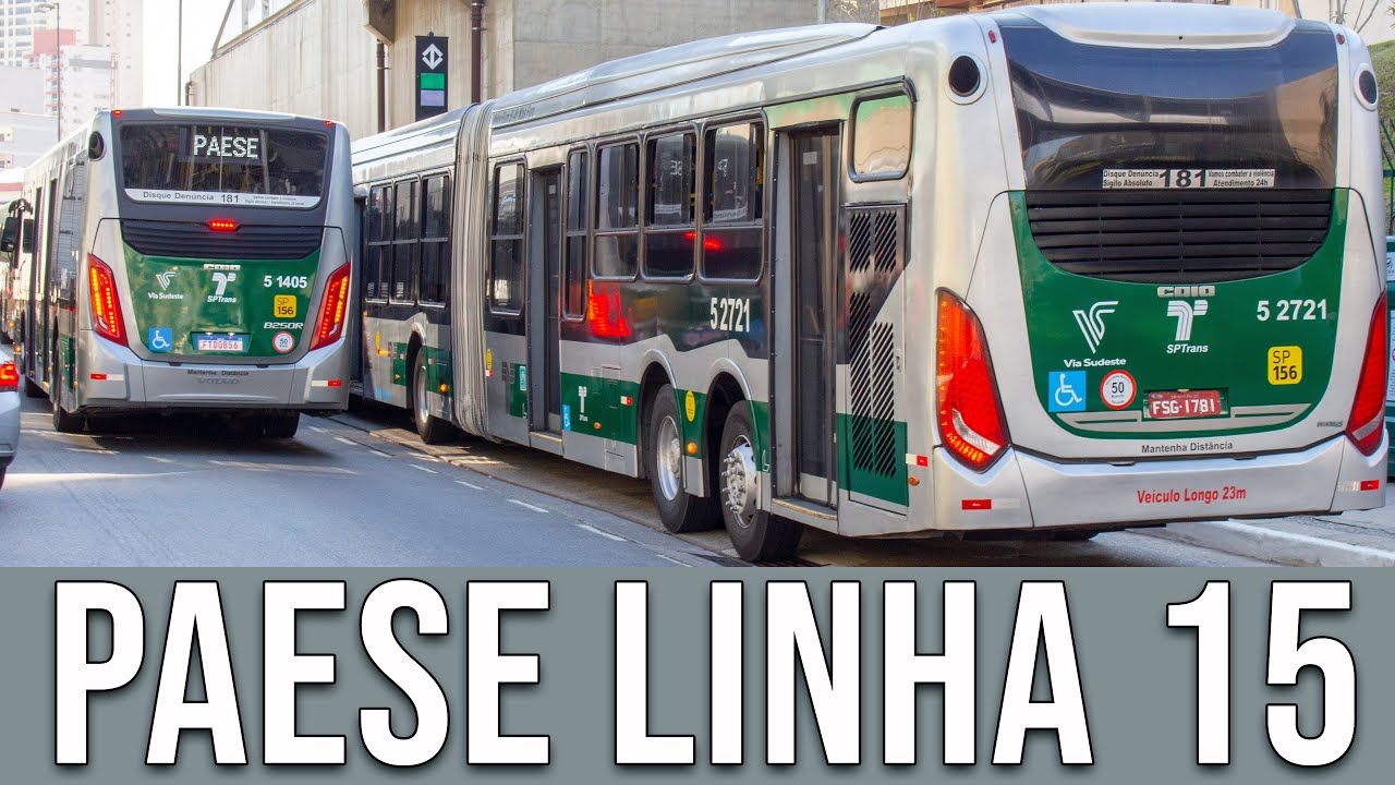 PAESE #08 - Linha 15 - Prata - São Mateus a Vila Prudente (Greve dos Metroviários)