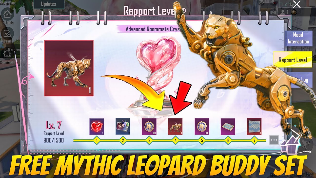 😍FREE MYTHIC LEOPARD BUDDY SET IN BGMI & PUBG - HOW TO INCREASE HOME LEVEL - HOW TO PLAY HOME BATTLE