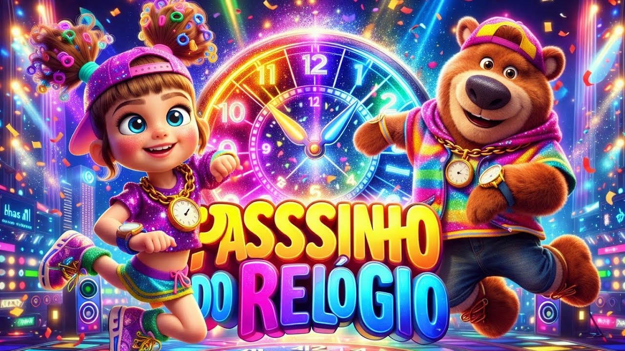 ⭐ NO PASSINHO DO RELÓGIO ⏰ Com LiLi e BaLu🎵