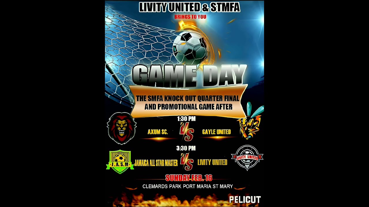 MASTERS LEAGUE FOOTBALL COMPETITION 2025 ( LIVITY UNITED VS JAMAICA ALL STARS MASTER) KSAMLA