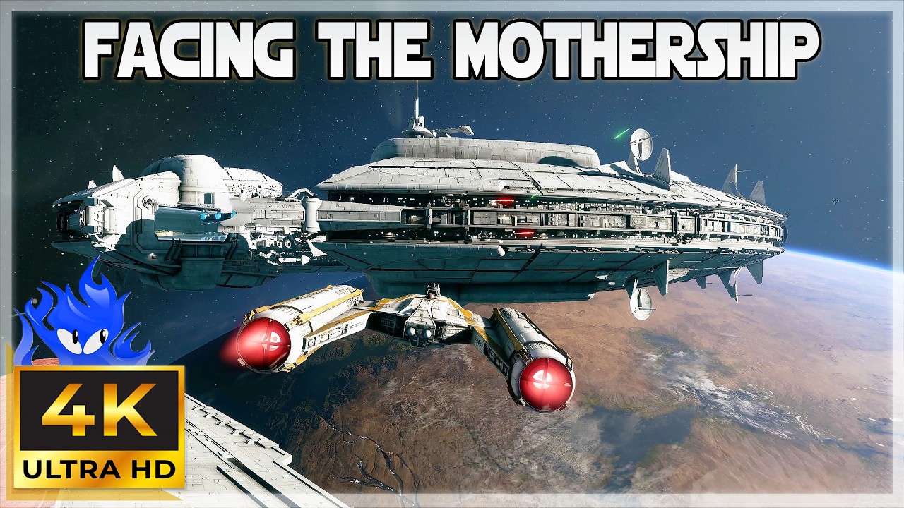 Attacking The Mothership on Ryloth | Star Wars Battlefront 2 | Starfighter Assault [PC 4K]