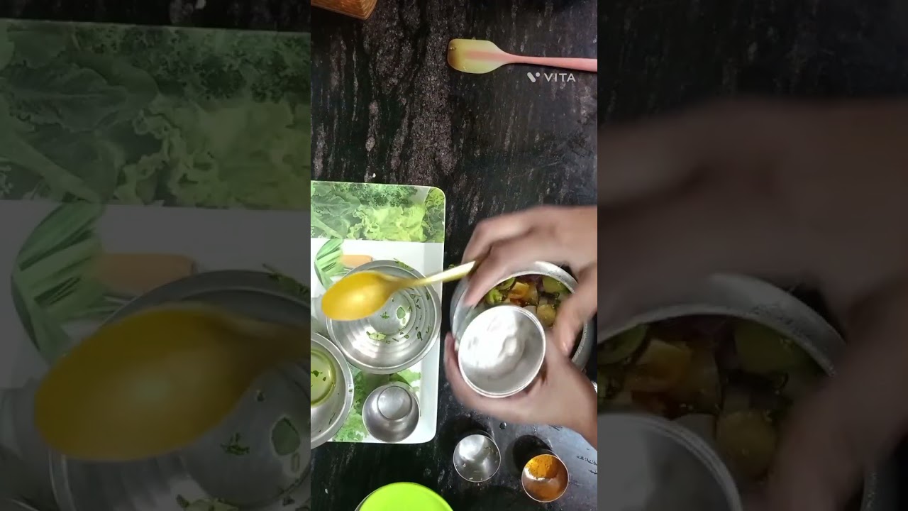 Chane ki daal ka sag easy to cook
