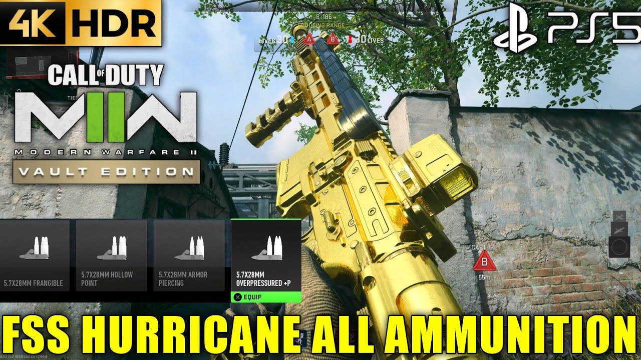 MW2 FSS Hurricane Ammunition | All Ammunition FSS Hurricane Modern Warfare 2 FSS Hurricane | COD MW2