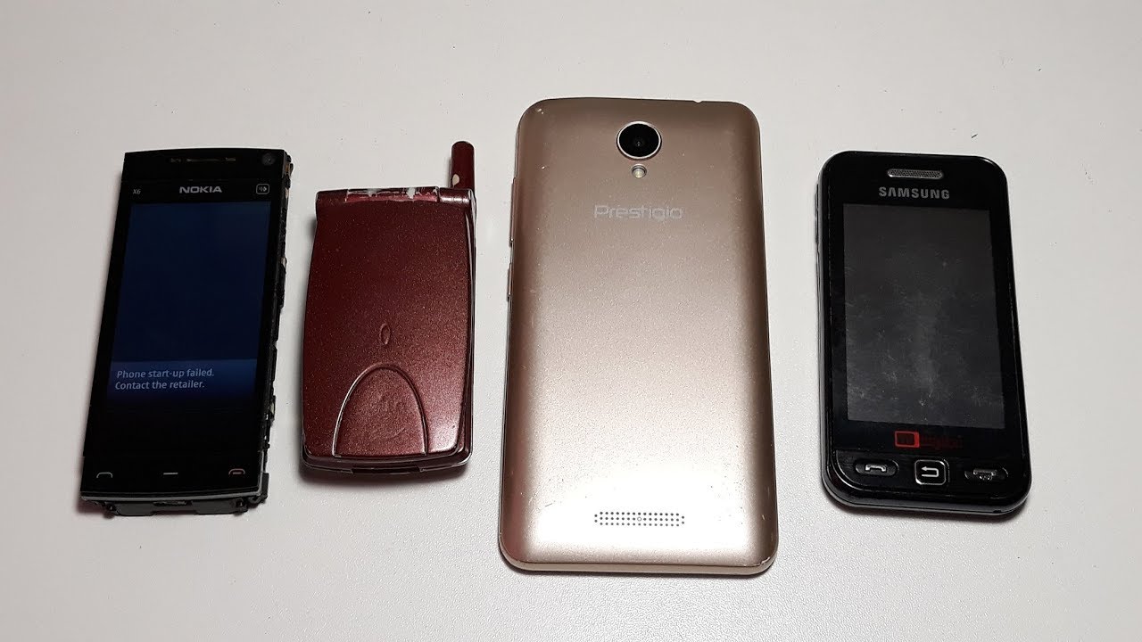 Посылка с телефонами от подписчика Гулак Сергея. Nokia X6. Prestigio PSP3510 DUO, Samsung s5233t