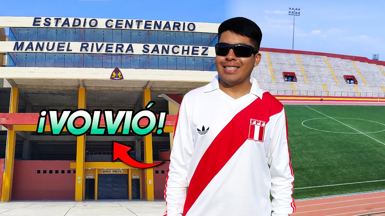 Así luce el RENOVADO ESTADIO MANUEL RIVERA SÁNCHEZ de CHIMBOTE 🏟️
