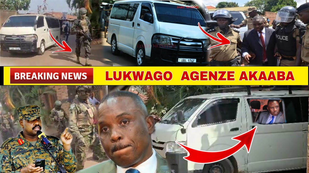 Breaking News! Erias Lukwago Arrested Agenze Akaaba,Bakomando Ba Gen.Muhoozi Aba SFC Bamuwambye