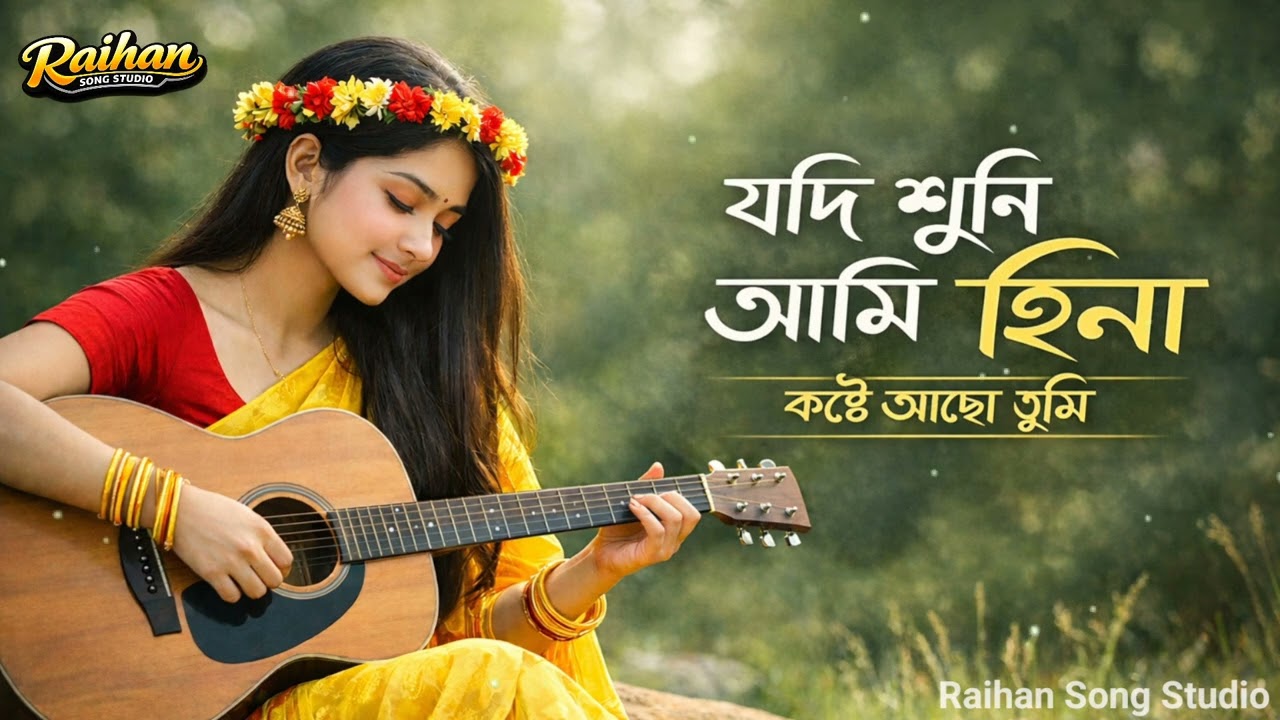 যদি শুনি আমি হিনা কষ্টে আছো তুমি | Jodi Suni Ami Hina Koste Aso Tumi | Tiktok Viral Song