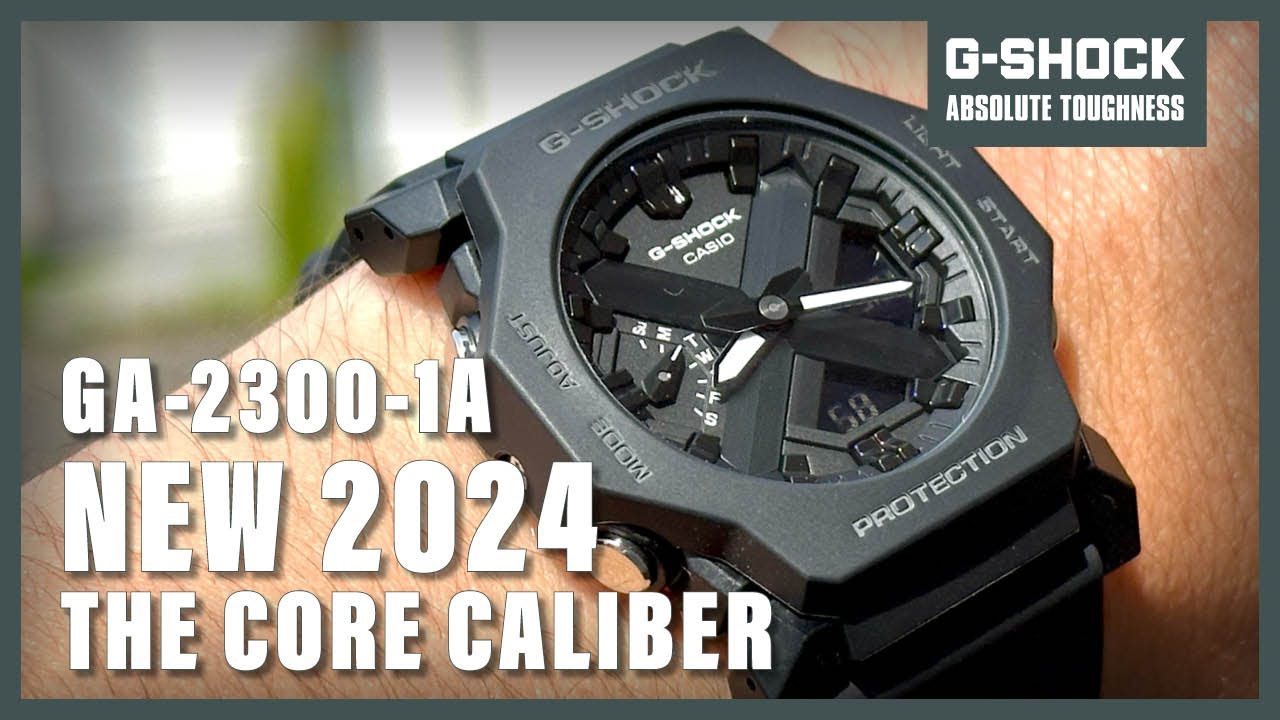 Unboxing The Casio G-Shock GA-2300-1A