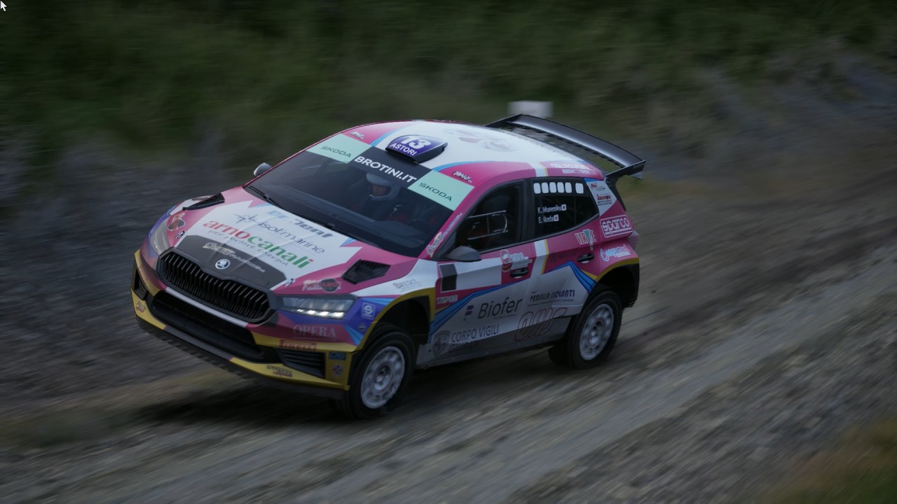 Assetto Corsa Rally | Gravel Test | Fabia RS Rally2 | 3:02:110 Gold | 4K60FPS