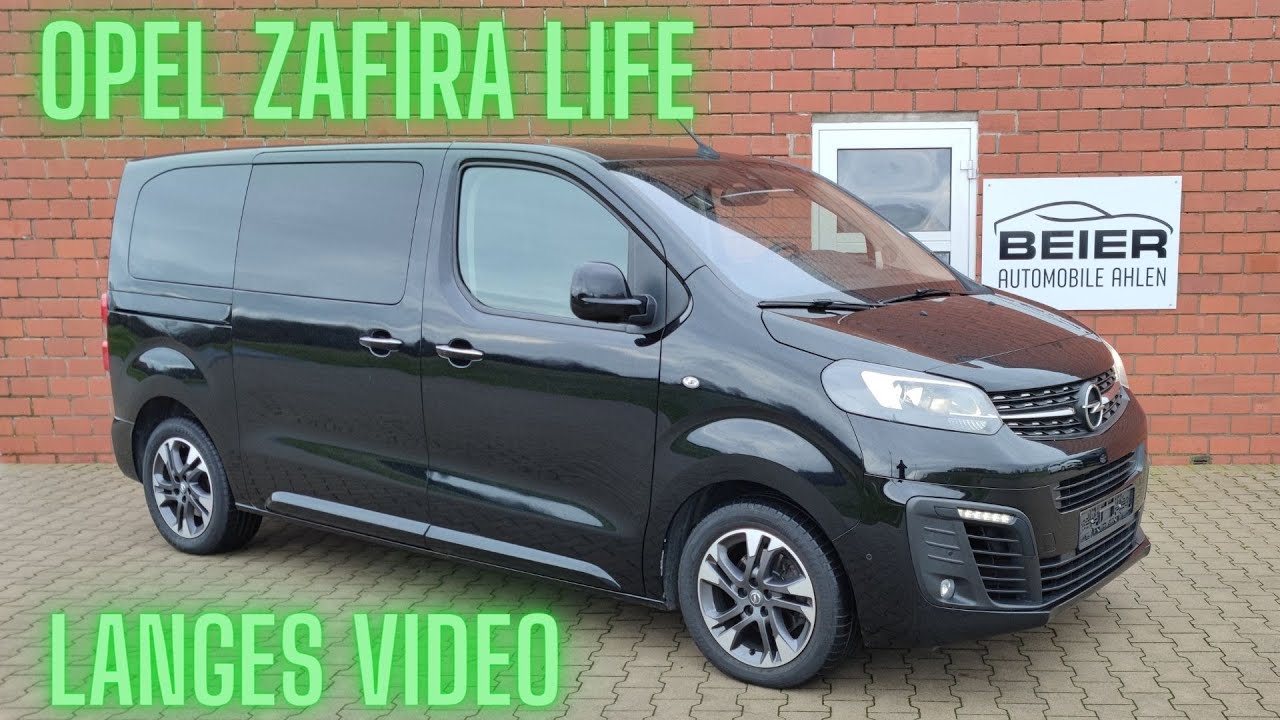 Opel Zafira Life Elegance M Kamera Pano Leder