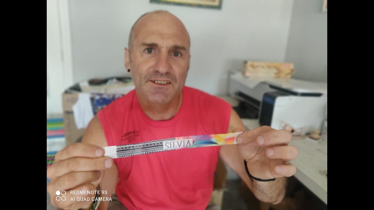 pulseras tela por sublimación