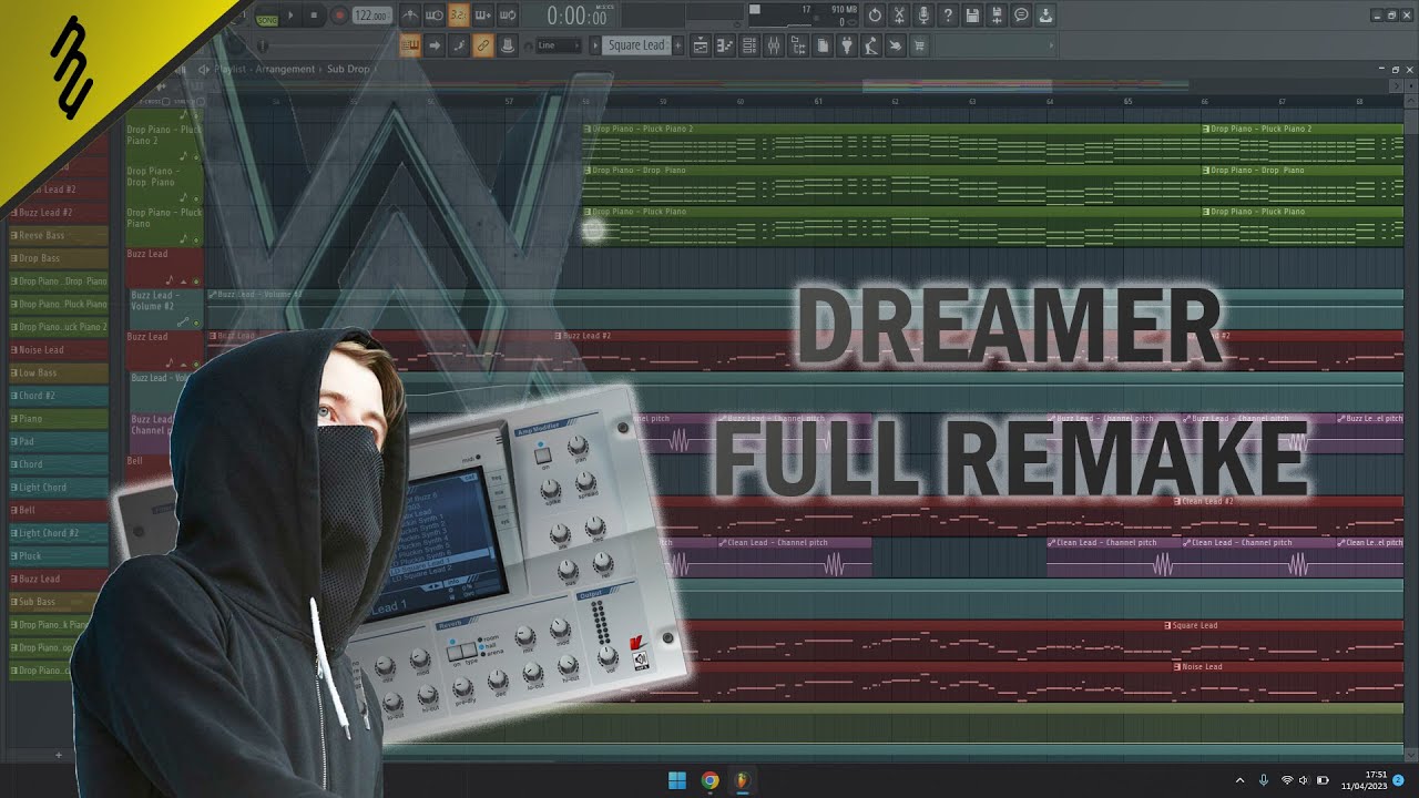 Alan Walker - Dreamer (Full Remake) | Free FLP
